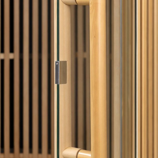 Sauna Moon Infrar&oslash;d Rund 1 plads tr&aelig;farve Holls